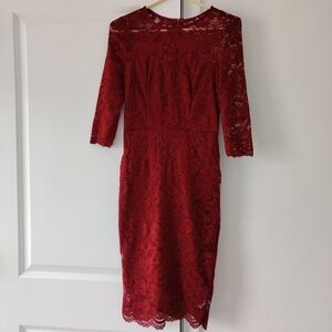 New Women net embroidery dress size Small